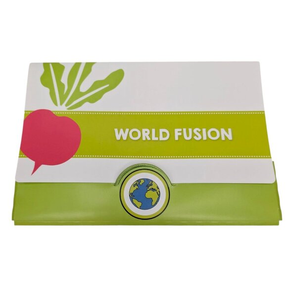 Raddish Kids Garlic Mincer Green Silver Plastic Steel World Fusion Recipes Patch - Picture 7 of 14